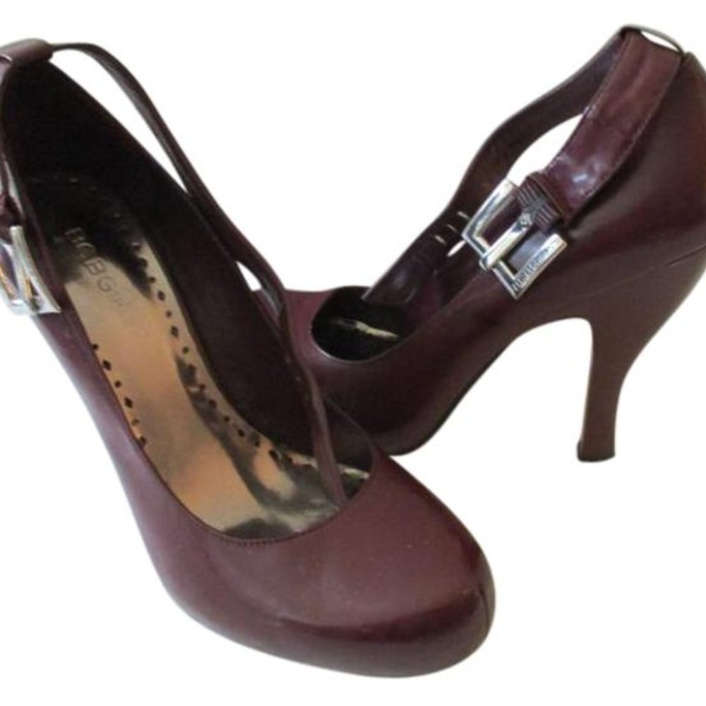 *BCBGirls Burgundy Lorna Ankle Strap
